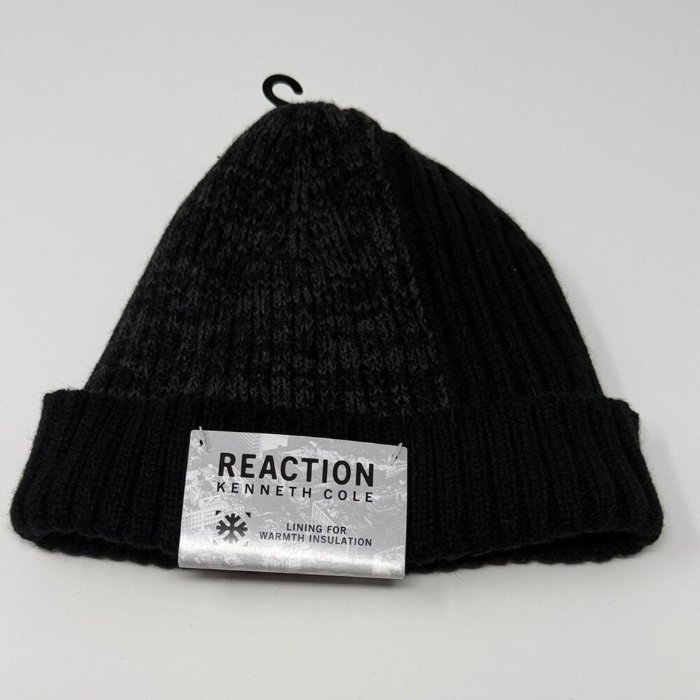 Kenneth Cole Men's Lined Beanie - Black - New with tags